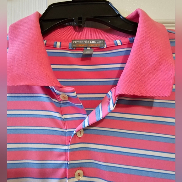 Handsome in pink 🩷 polo shirt XL - Picture 2 of 6